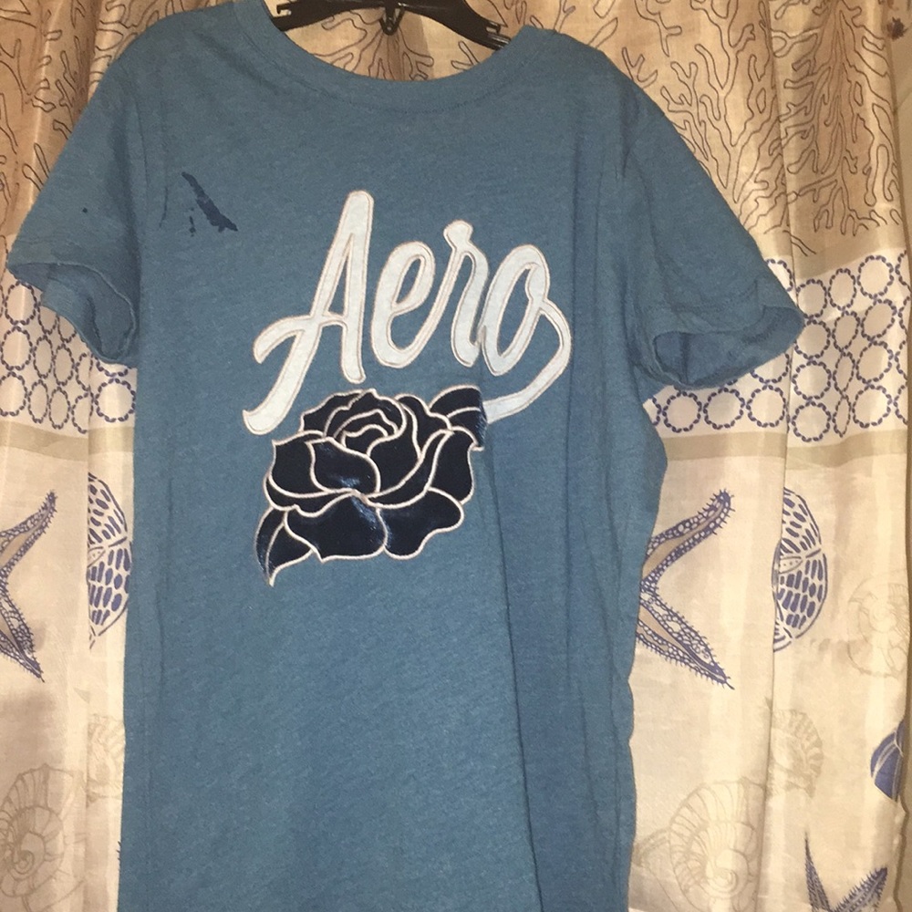 Aeropostale blue shirt